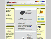 Tablet Screenshot of exequo.org